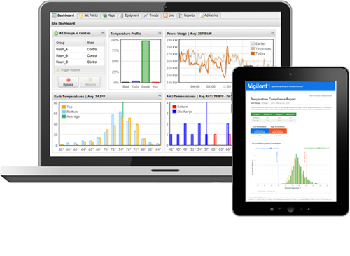 Vigilent Software and Dashboard